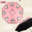 三折黑膠龍貓雨傘