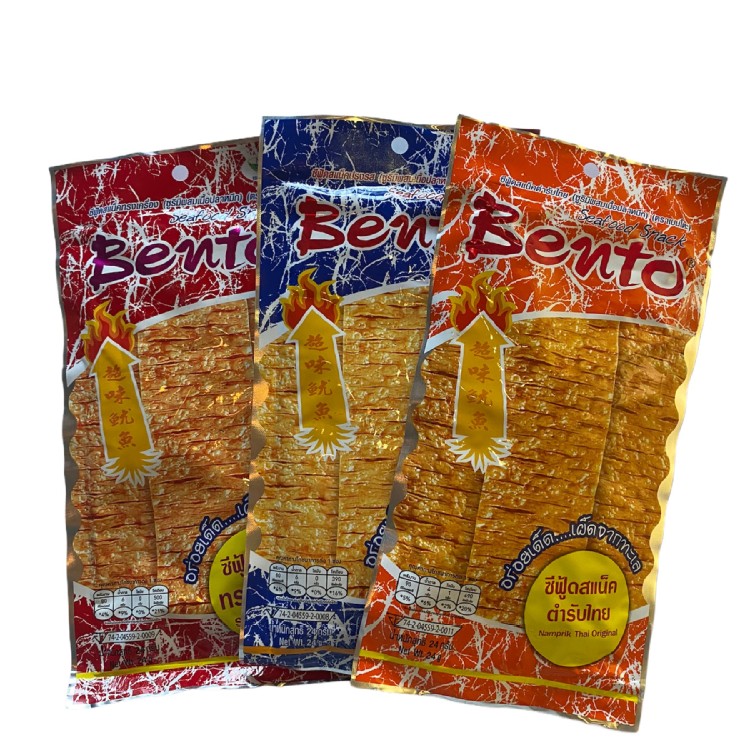 【Bento】泰式碳烤香魷片-香辣、麻辣、蒜辣 口味任選