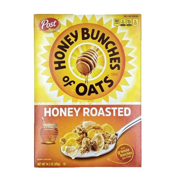 【美國POST】早餐穀片-蜂蜜燕麥原味/蜂蜜杏仁 任選