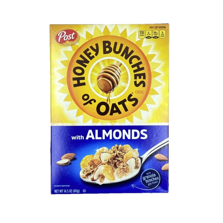 【美國POST】早餐穀片-蜂蜜燕麥原味/蜂蜜杏仁 任選