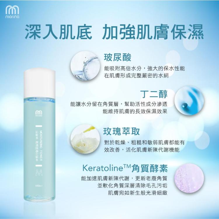【Marina茉琳娜】沁新水 深透保濕化妝水