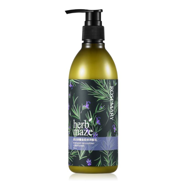 【herbmaze 草繹】迷迭香豐盈柔順潤髮乳350ml