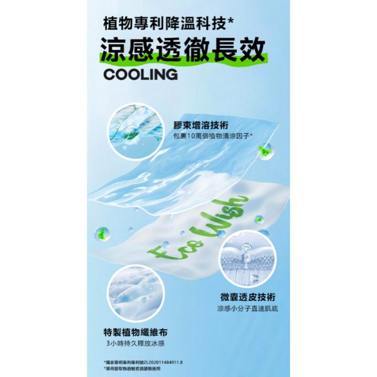 降溫去汗濕巾-涼感加強版