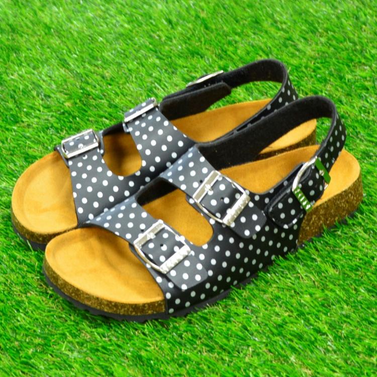 【愛履行】PEIXO真皮寬版女足弓健康涼鞋