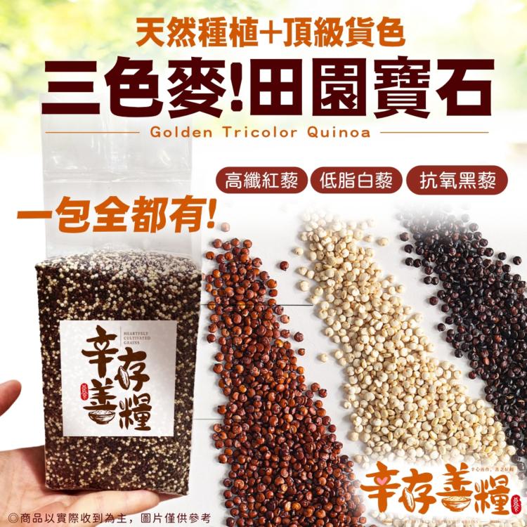 辛存善糧－黃金三色藜麥500g重量包