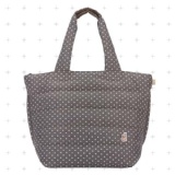 日本ROOTOTE 羽毛包FEATHER ROO 灰色點點 托特包 袋鼠包 媽媽包