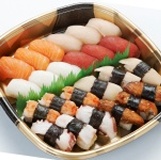 夏之風 共24枚，綜合生魚飯12枚+綜合小軍艦壽司12枚 特價：$520