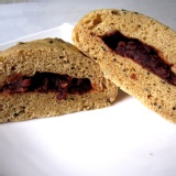 手工 全麥養生紅豆麵包