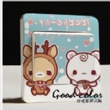 2280 多款日韓時尚開關貼 多款隨機出貨(買多張~會幫忙配) 特價：$8