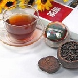 金馬牌 陳年桔普茶 郁香8685 新會柑桔皮結合陳年普洱 通過無公害驗證