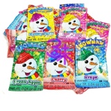 (馬來西亞) 日日旺 雪人跳跳糖量販包 1包 195 公克(120小包) 聖誕節糖果