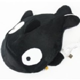 USB保暖滑鼠墊-黑鯨魚