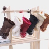 打電腦用的半指保暖手套-紅色 特價：$70