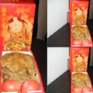 彌月油飯e 1斤油飯+2顆紅蛋+雞腿 彌月盒裝 精美手提袋 斤／盒 210元
