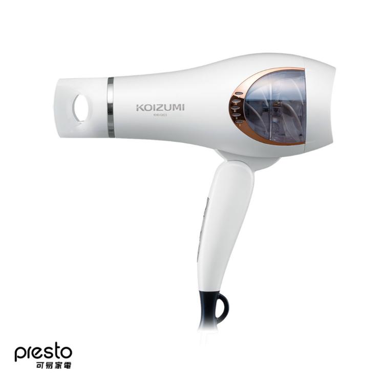 日本KOIZUMI 823 怪物級負離子吹風機-白