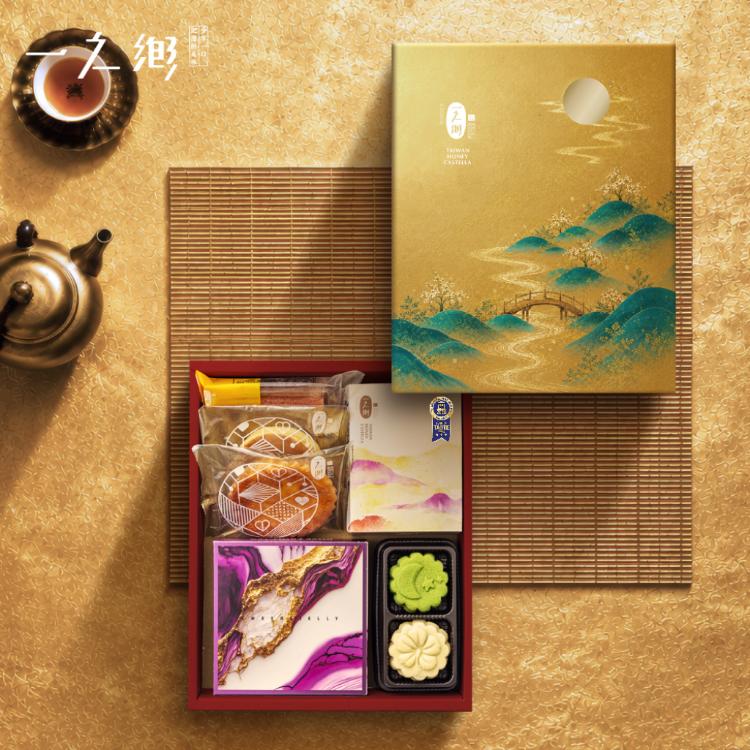 預購【一之鄉】【中秋禮盒】金秋藏景(附提袋)