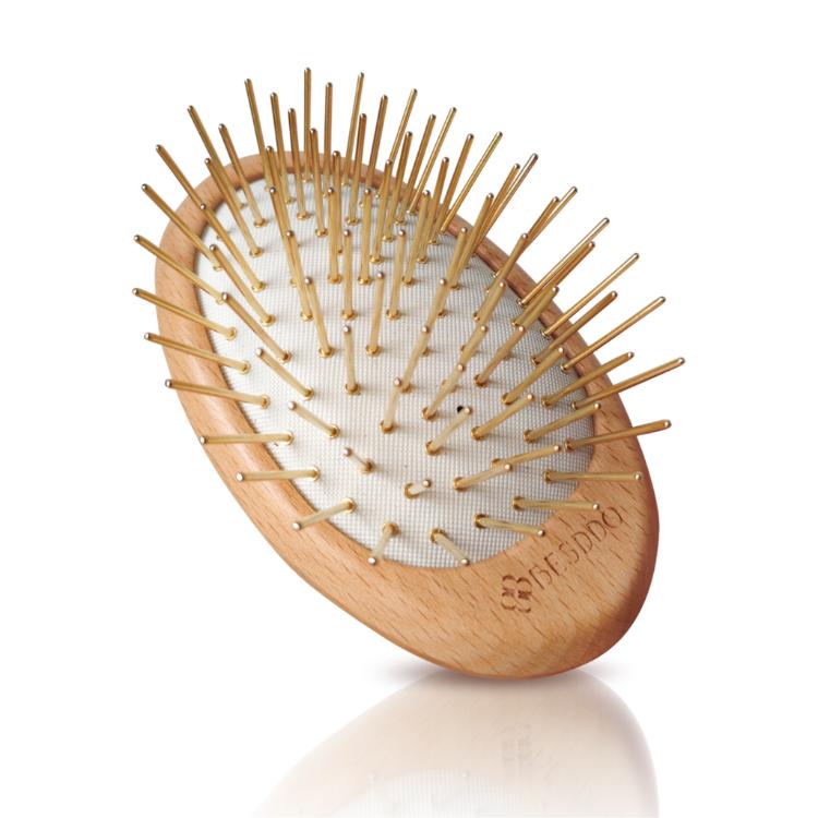 【BESDDO】24K金針 遠紅外線按摩梳｜頭皮按摩推薦 舒緩壓力 養髮梳