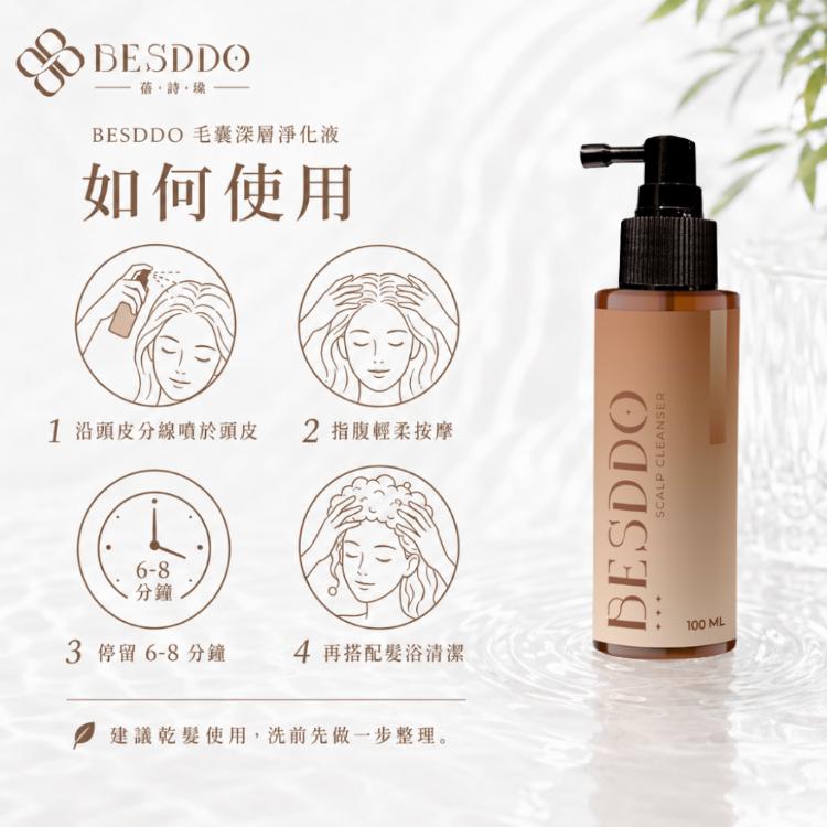 【BESDDO】毛囊深層淨化液｜頭皮淨化首選