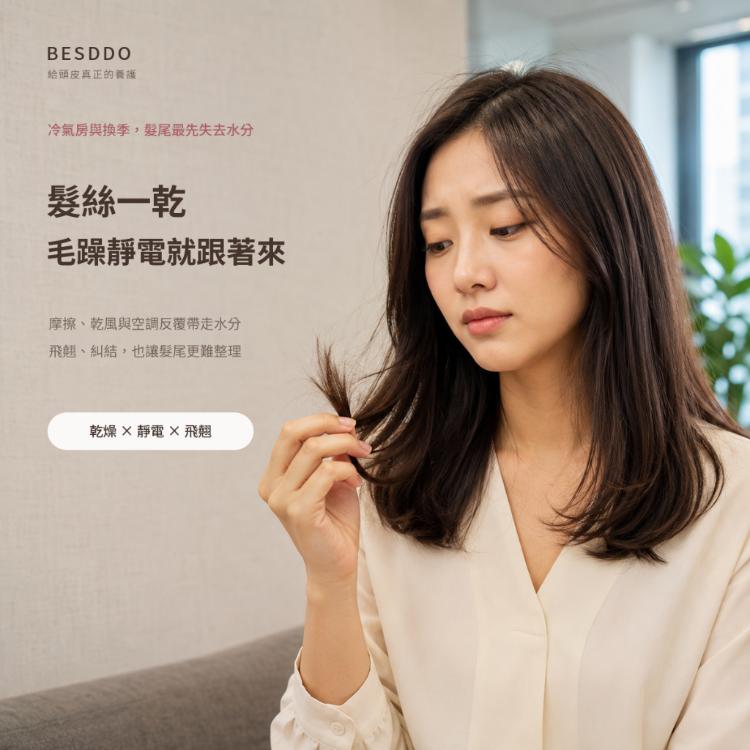 【BESDDO】柔順香氛護髮噴霧｜保濕修護護髮推薦 撫平毛躁 髮絲自然香