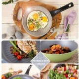 鈦晶石頭炒鍋/平底鍋