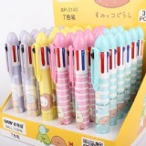 日系角落生物七色原子筆