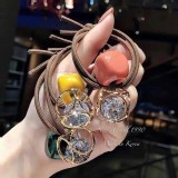 韓國鑽石簍空髮繩