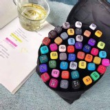 Touch雙頭油性彩色馬克筆48色套裝組