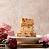 玫瑰草莓起士條