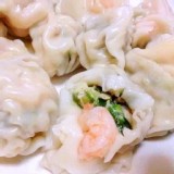 蝦仁水餃