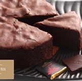 法芙娜經典巧克力蛋糕 ~Let's Six 6吋, 68%苦甜黑巧克力添加,口感香濃層次豐富~冰凍後更好吃~