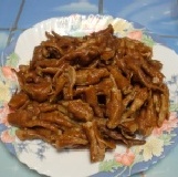 煙燻無骨鳳爪 蒜味 特價：$160