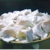 鮮蝦餛飩(15顆) 絕不添加化學味精，純手工～口味獨特！ 特價：$50