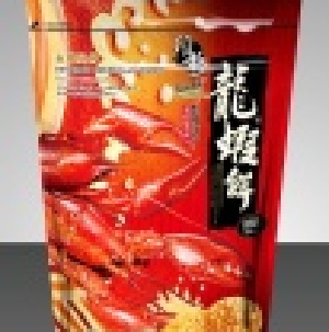 龍蝦餅90g(辣味) (頂級系列)純蝦肉+特殊餅皮製成.有效期限:12個月.(拉鍊袋) 特價：$59