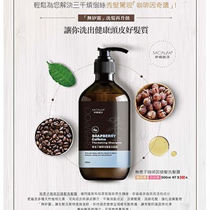 無患子咖啡因健髮洗髮露