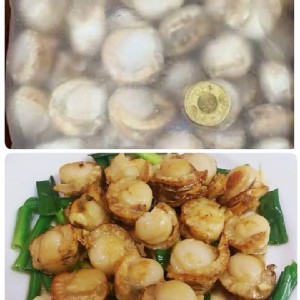 帶唇帶卵干貝/扇貝