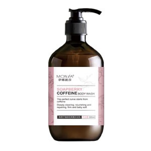 無患子咖啡因美體沐浴乳