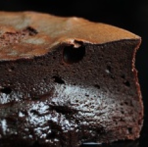【甜點森林Let's Six 6吋蛋糕專店】輕烤半熟法芙娜80%巧克力蛋糕