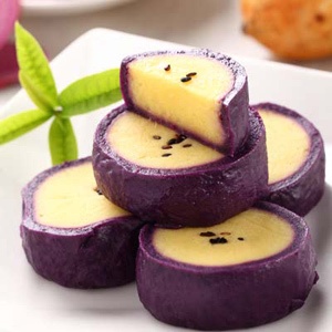 地瓜燒 變身 美麗*紫薯燒* 冰涼可口