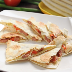 15.德式香腸起士薄餅