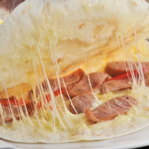 【阿墨薄餅】德式香腸起士薄餅-L