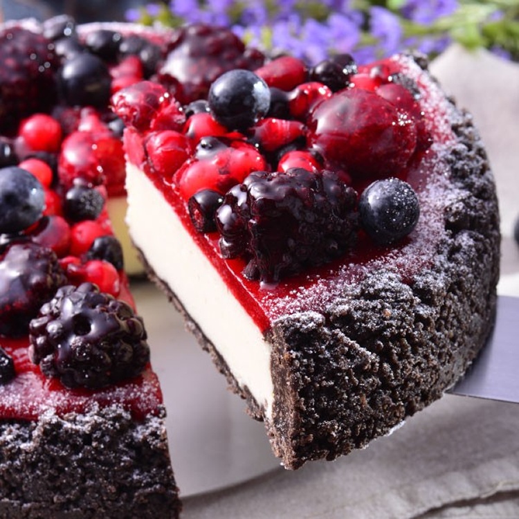 黑岩莓果起士 6吋
