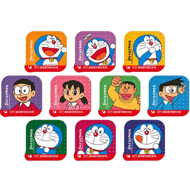 哆啦A夢綜合果凍桶