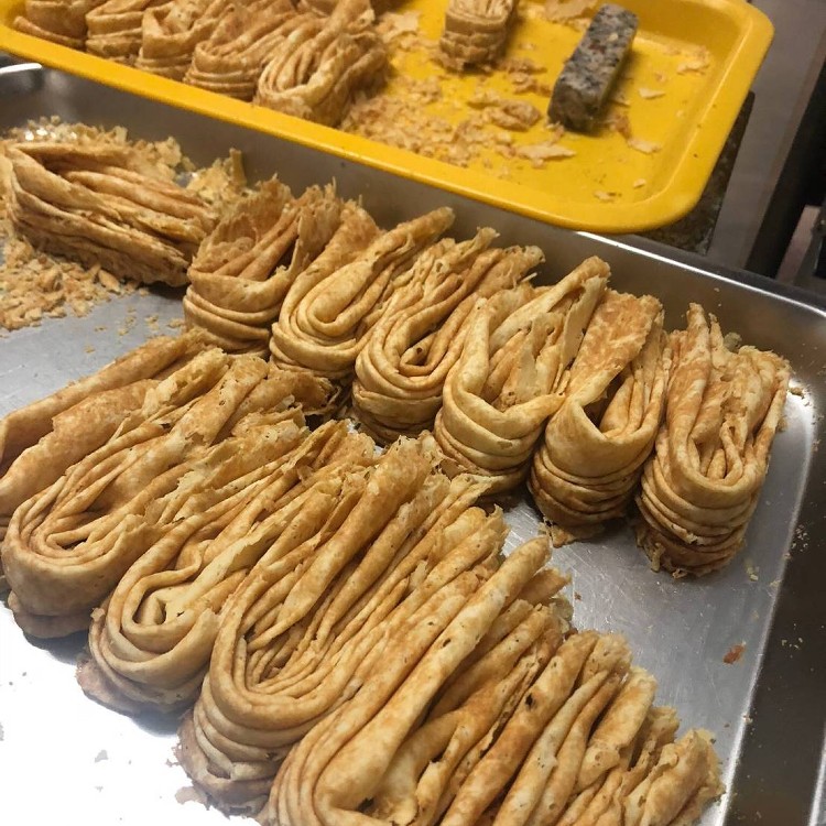 純手工千層脆餅