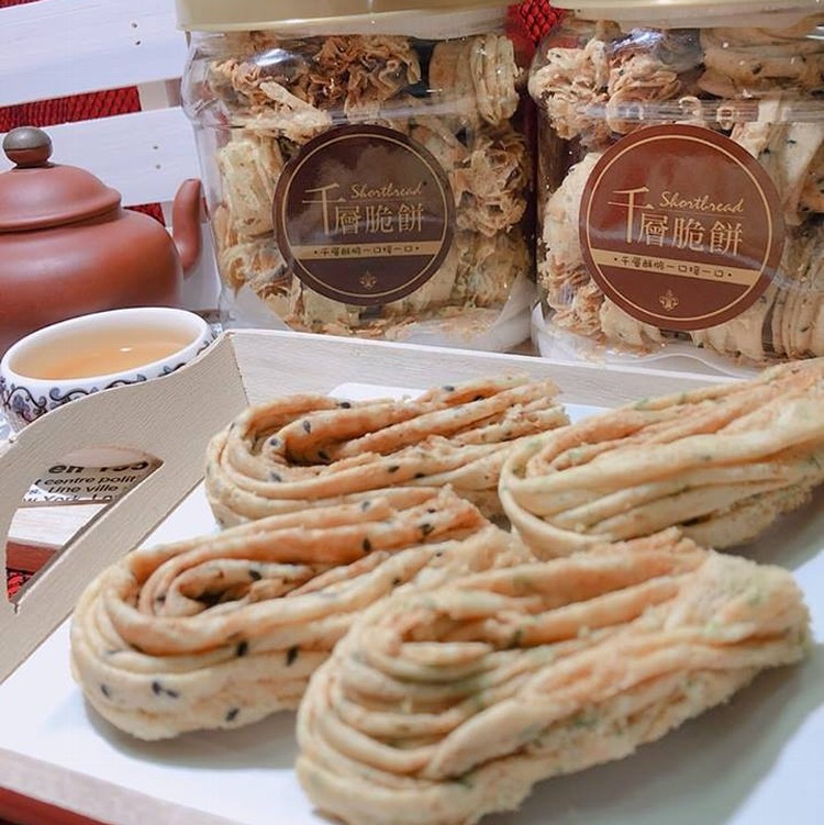 純手工千層脆餅