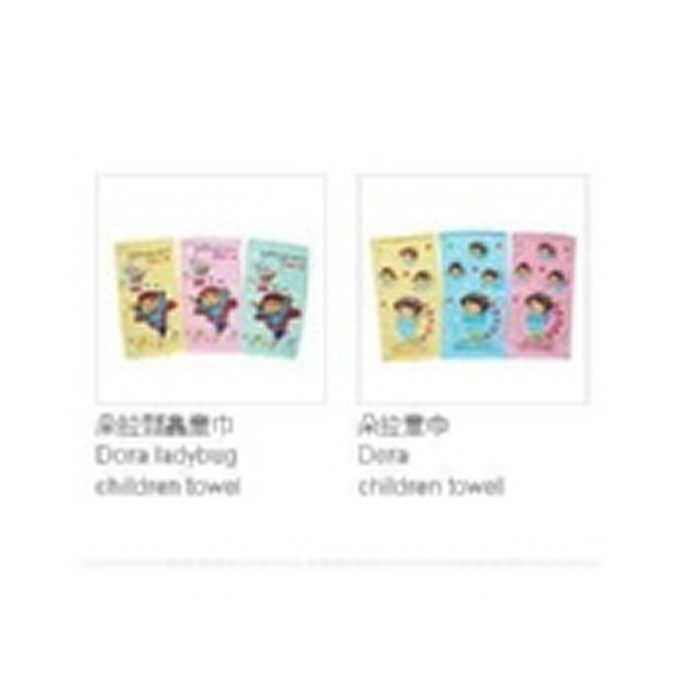 朵拉童巾 6入(不挑款，只挑卡通人物)