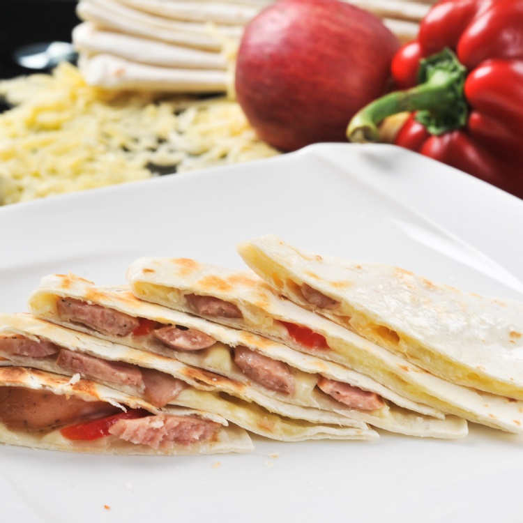 【阿墨薄餅】德式香腸起士薄餅-L