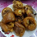 手做古早味豬腳包(固形物800公克/包)