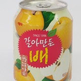 韓國進口水梨汁(12罐，每一罐為238ml)