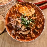 麻辣新社香菇雞鍋燒