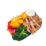 輕日照燒雞腿弁當